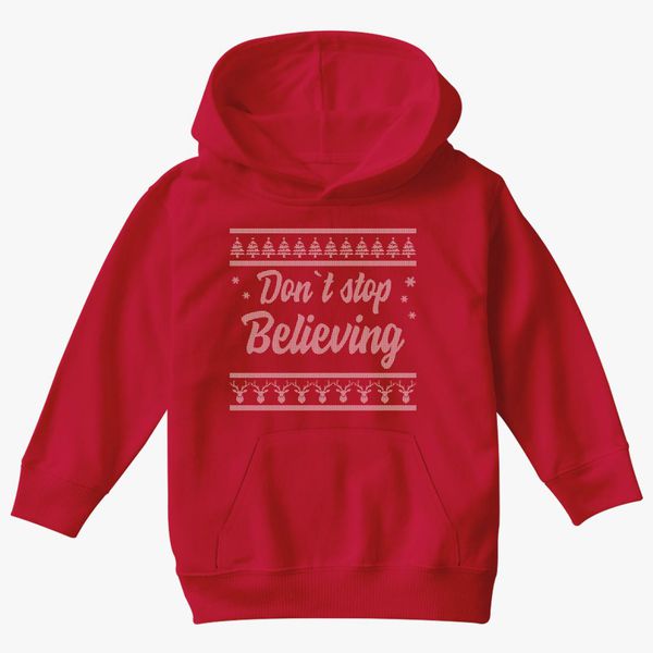 Don T Stop Believing Kids Hoodie Kidozi Com - dont stop believing screaming roblox song id