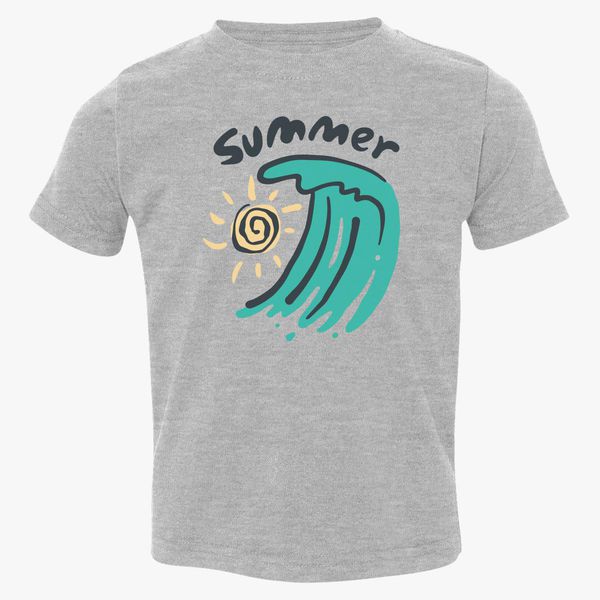 Summer Beach Toddler T-shirt | Kidozi.com