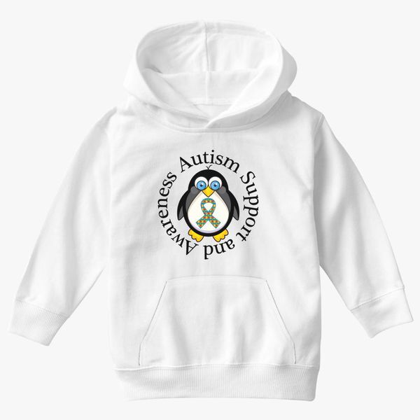 Autism Support Penguin Kids Hoodie Kidozi Com - a savage penguin roblox