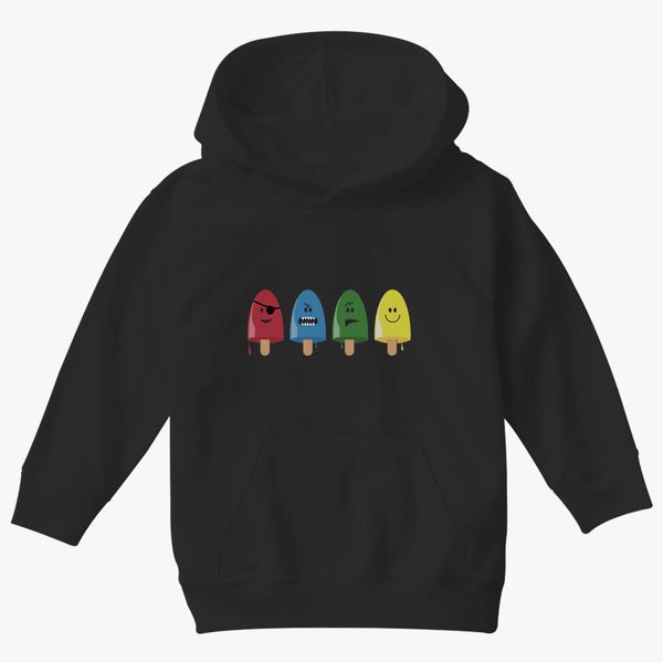 Emotional Range Of Popsicles Kids Hoodie Kidozi Com - new popsicle world exclusive code in roblox popsicle