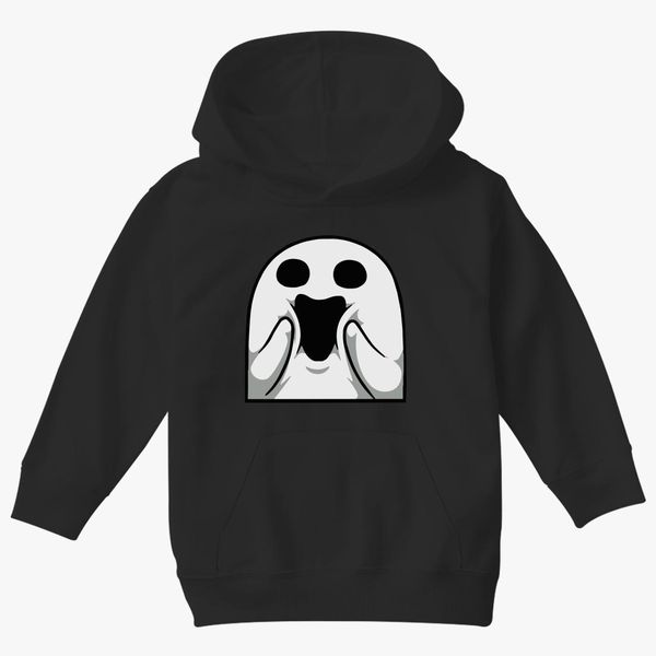 Funny Happy Ghost Face Halloween Costume Kids Hoodie Kidozi Com - ghost shark hood outfit roblox